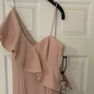 Rose pink size 10 off shoulder beautiful elegant dress
